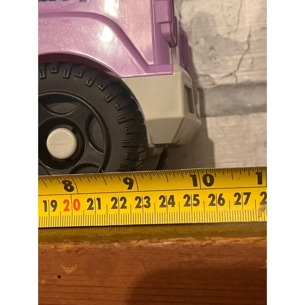 2023 Mattel Barbie Little People Beach Cruiser Jeep Purple Pink With Sounds‎
